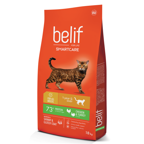 Belif SmartCare Chicken & Turkey for Adult Cats