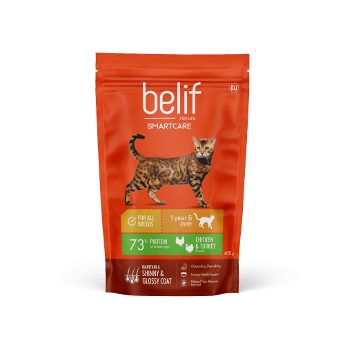 Belif SmartCare Chicken & Turkey for Adult Cats
