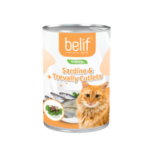 Belif Grain Free Sardine and Trevally Cutlets 400g