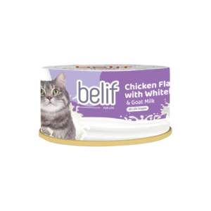 Belif Chicken Flakes & Whitebait with Goat Milk 80g