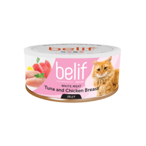 Belif White Meat Tuna and Chicken Breast in Jelly 80g