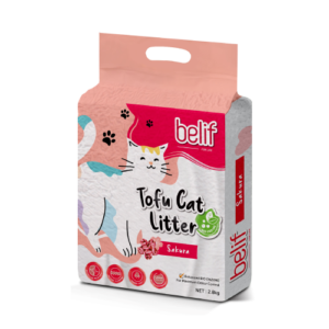 Belif Tofu Cat Litter with Bio Enzyme, Sakura Scented 2.8kg/7L